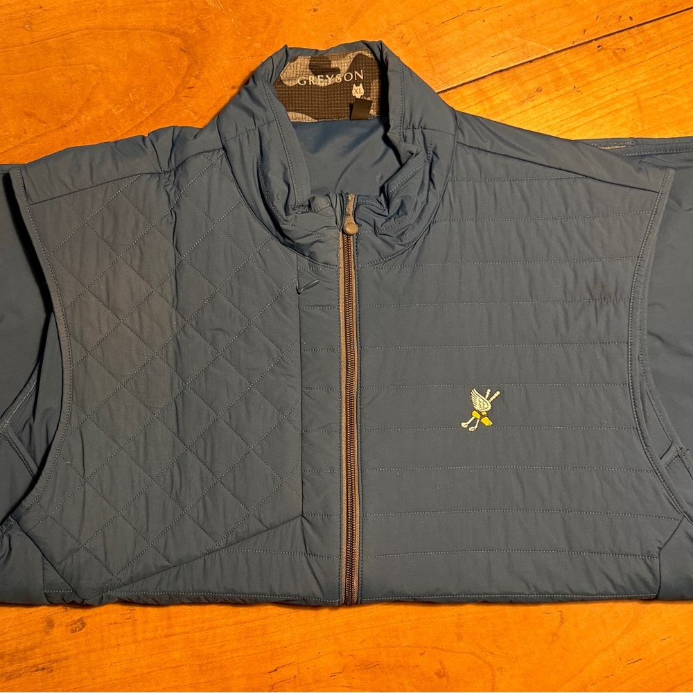 Greyson Men's Navy Quilted Jacket